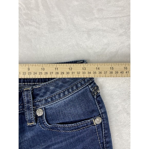 Miss Me Signature Skinny Jeans Women's Medium Wash Blue Size 26 - Picture 6 of 16